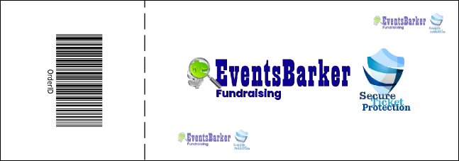 Dollar Sign Money Raffle Ticket Product Back