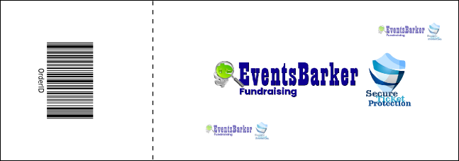 MMA Main Event Red Event Ticket Product Back