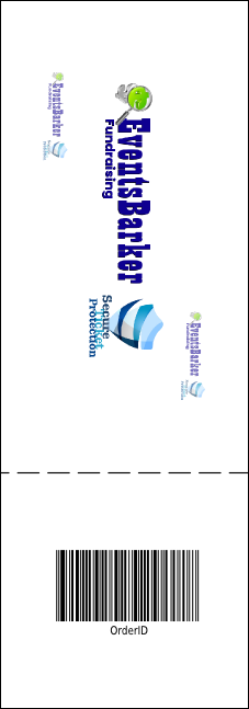 Dance Recital Reserved Event Ticket Product Back