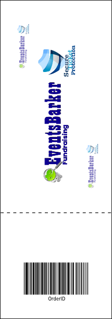 Jazz Dance Event Ticket Product Back