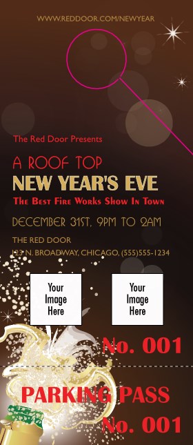 Champagne Bistro Hang Tag Product Front