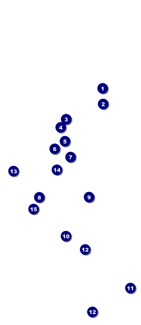 Comedy Retro Hang Tag Front Field Markers