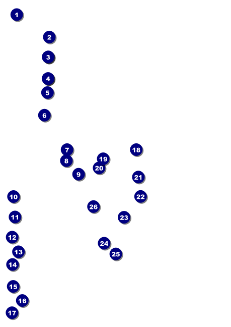 Auto Racing Postcard Mailer Front Field Markers