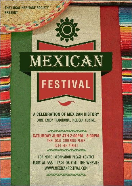 Mexican Hat Postcard Mailer Product Front