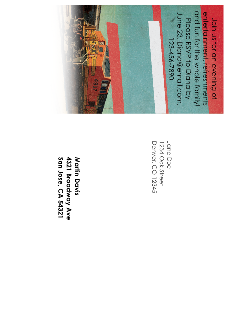 Bakersfield  Postcard Mailer Product Back