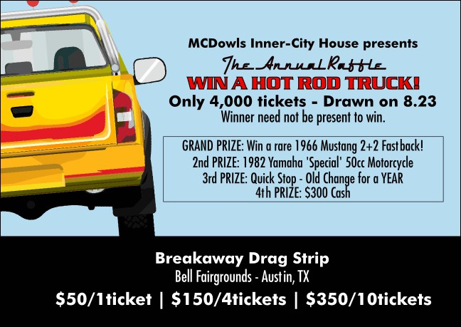 Dream Truck Postcard Product Front