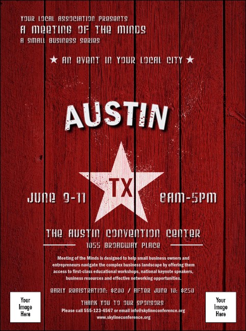 Austin Star Flyer Product Front