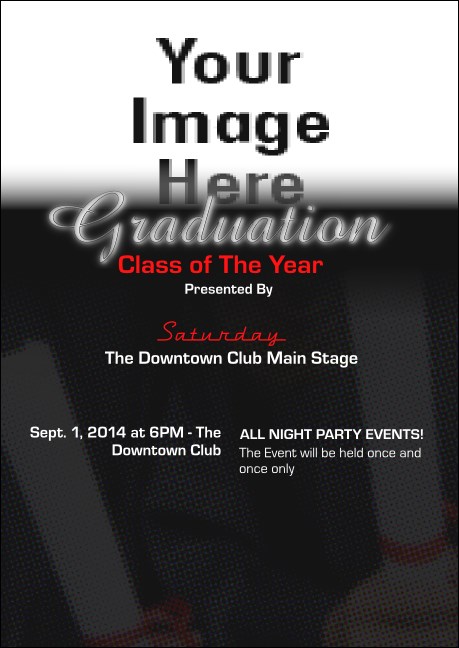 Graduation Diploma Upload Image Postcard Product Front