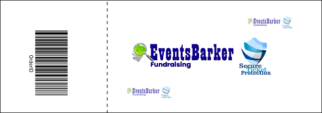 MMA The Fight Night Raffle Ticket Product Back