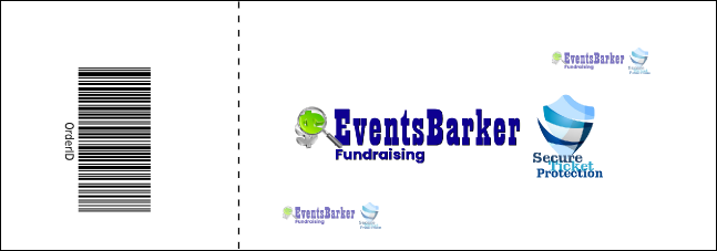 Youth Softball Raffle Ticket Product Back