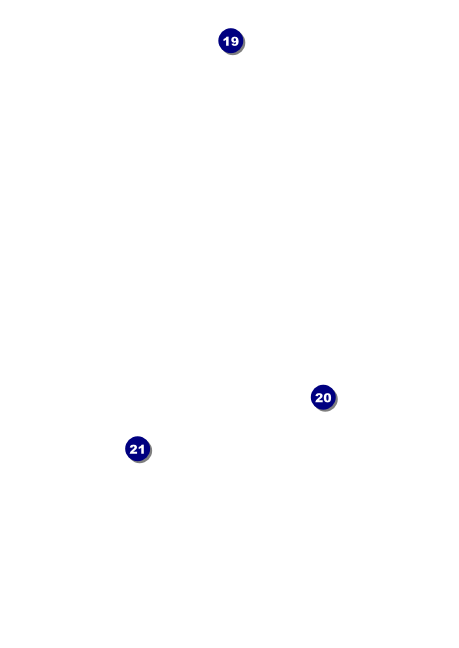 Cherry Blossom Circle Postcard Mailer Back Field Markers