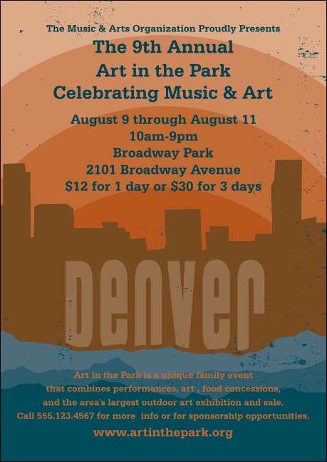 Denver Postcard Mailer Product Front
