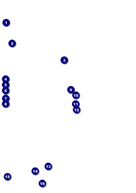 Egyptian Postcard Mailer Front Field Markers