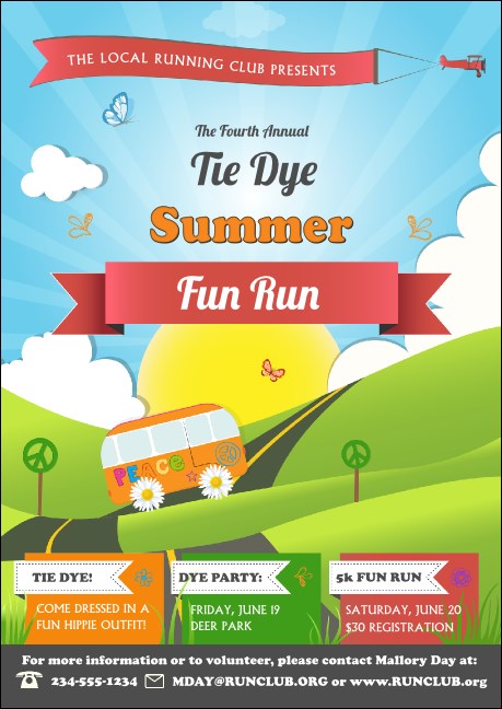 Hippie Postcard Mailer