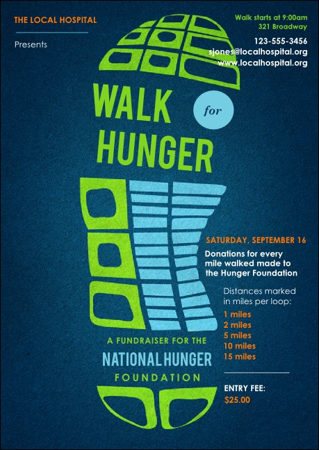 Walk Postcard Mailer Product Front