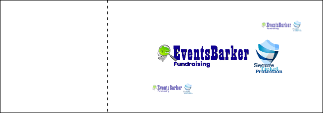 Comedy Retro QR Event Ticket Product Back