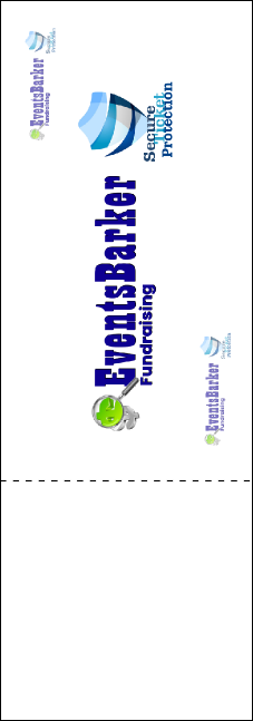 Education Fundraiser QR Event Ticket Product Back
