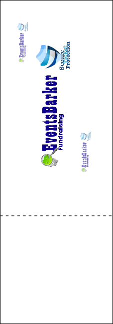 Funky Bottles QR Event Ticket Product Back