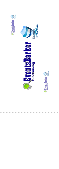 Graduation QR Event Ticket Event Product Back