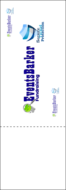 Banjo and Guitar QR Event Ticket Product Back