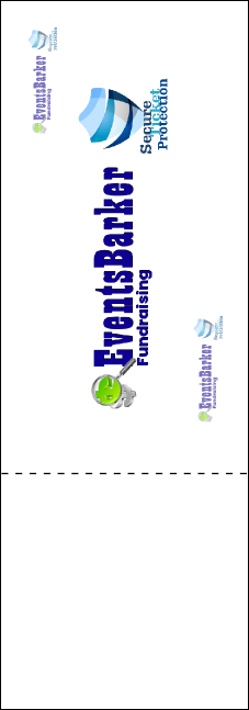 Image Upload QR Event Ticket Product Back