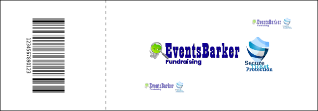 Jazz QR Event Ticket Product Back