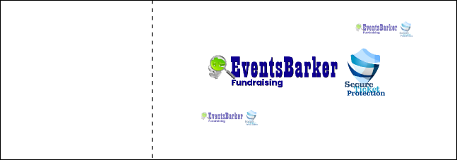 MMA Main Event Blue QR Event Ticket Product Back