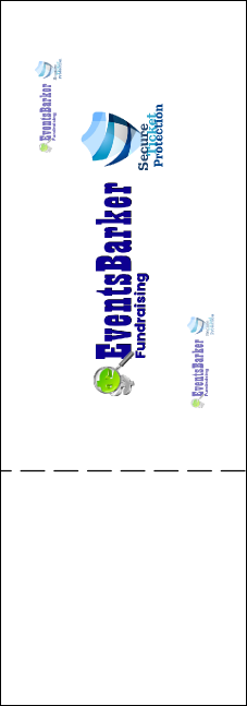 Spaghetti QR Event Ticket Product Back