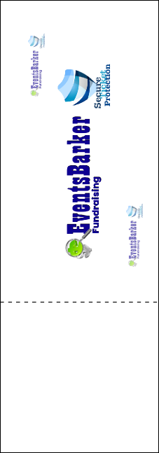 Track and Field QR Event Ticket Product Back