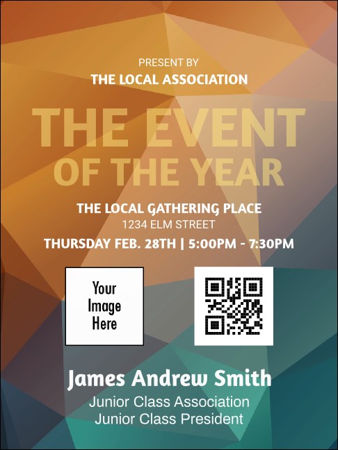 All Purpose Geometric Economy Event Badge