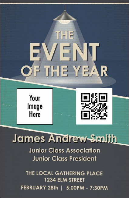 All Purpose Lights VIP Event Badge Small Product Front