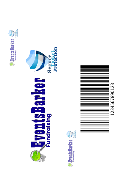 Red Carpet Economy Event Badge Economy Event Badge Product Back