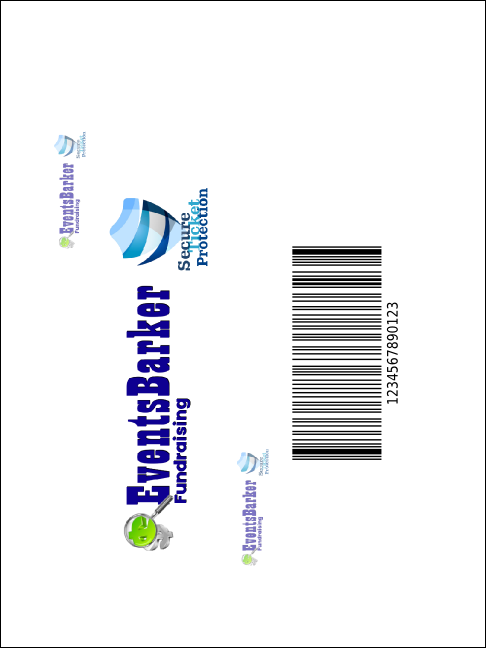 Soccer stadium Economy Event Badge Economy Event Badge Product Back
