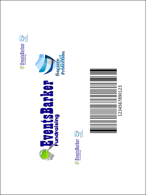 Leukemia Economy Event Badge Product Back