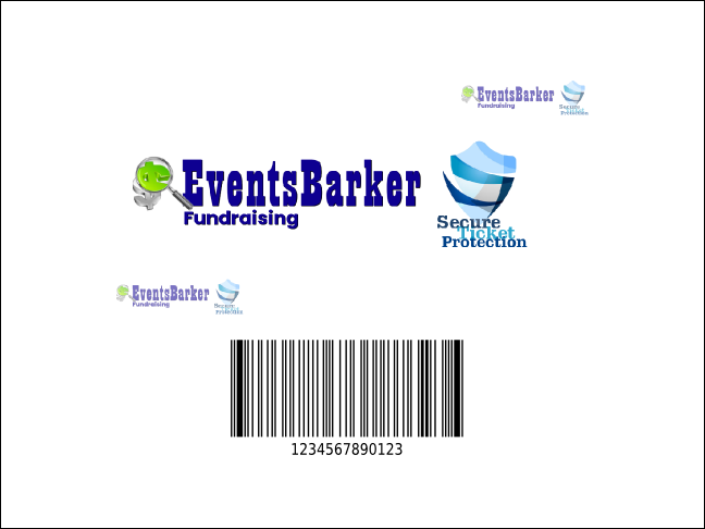 Boxing Gloves Economy Event Badge Product Back