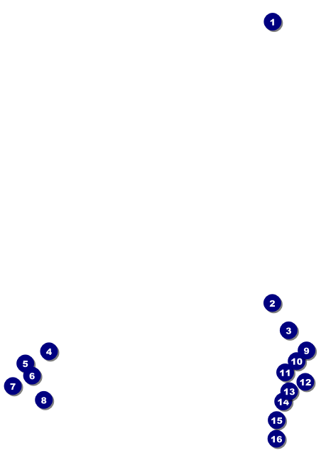 Breast Cancer Ribbon Sparkle Postcard Mailer Front Field Markers