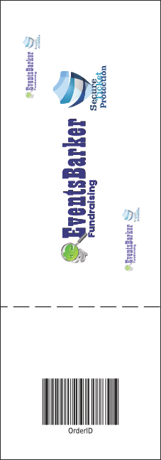 Skating Party Event Ticket Product Back