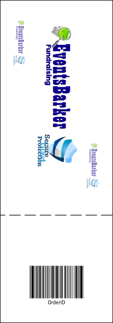 Homeless & Hungry Event Ticket Product Back