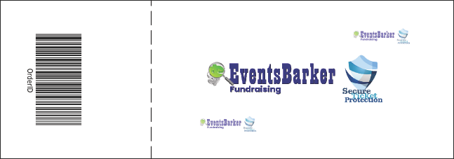 Animal Rescue Benefit Event Ticket Product Back