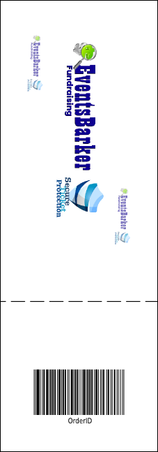 Roller Derby Passing Star Event Ticket Product Back