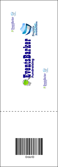 Casino Dealer Event Ticket Product Back