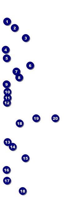 Soccer Field Event Ticket Front Field Markers