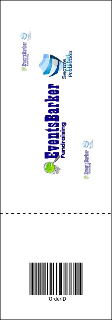 Fundraiser for Education Event Ticket Product Back