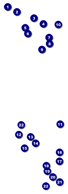 Louisville Event Ticket Front Field Markers