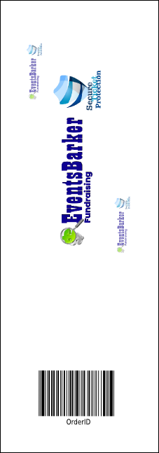 Sacramento Event Ticket Product Back