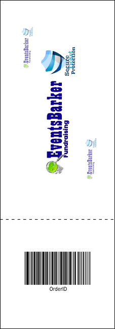 Breast Cancer Bokeh Event Ticket Product Back