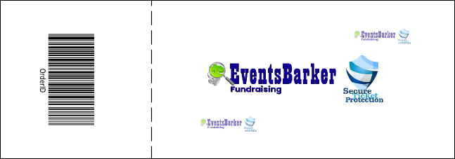 Nature Series - Green Leaves Event Ticket Product Back