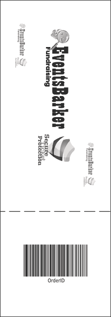 Baseball General Admission Ticket 001 Product Back