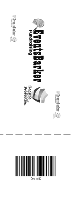 Volleyball General Admission Ticket 001 Product Back