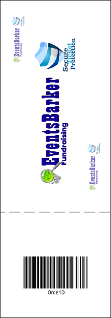 Christmas Angel General Admission Ticket 001 Product Back